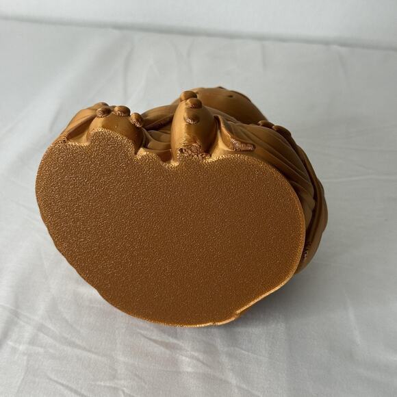 Snorlax Buddha Pokemon Inspired Plastic Statue Bronze Figurine Cute Home Decor - Picture 6 of 8